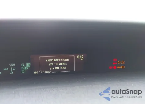 2013 Toyota Prius Two из США, поврежденный, VIN JTDKN3DU7D5545405